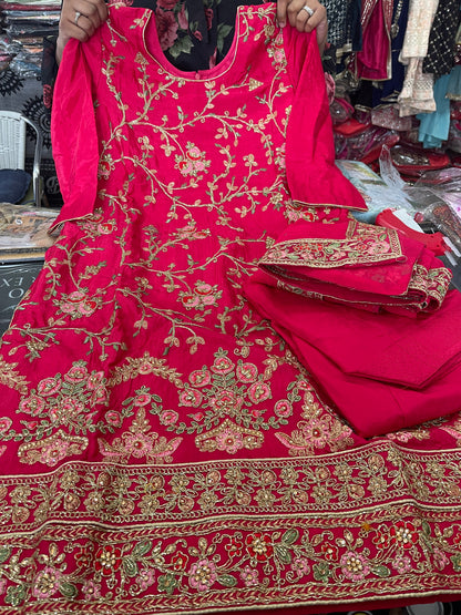 Beautiful designer punjabi patiala suit