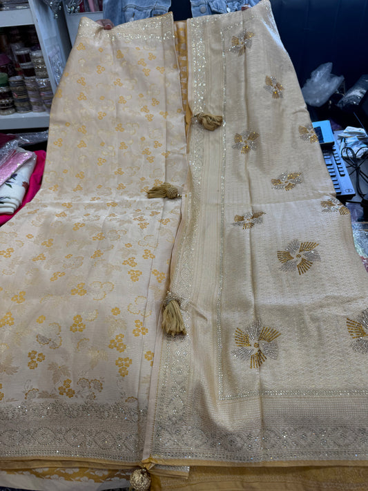 Beautiful designer silk saree