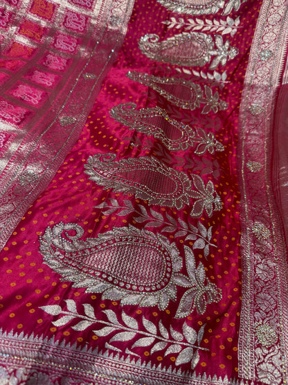 Beautiful designer pure silk saree