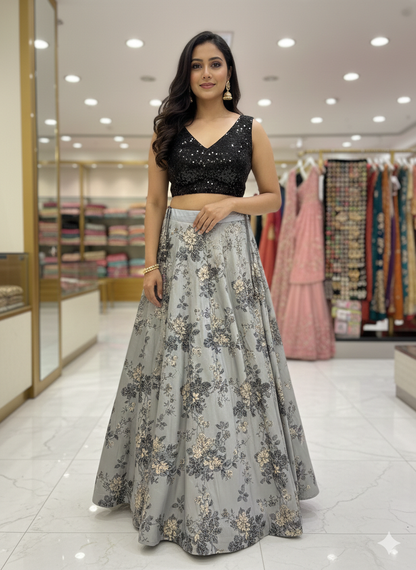 Beautiful designer readymade lengha choli