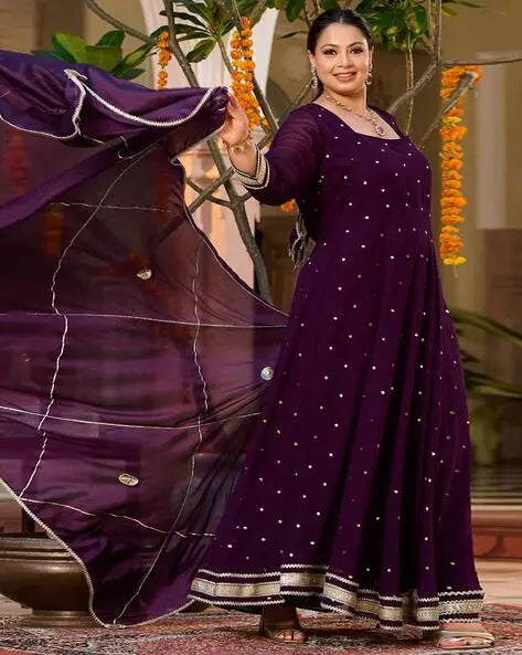 Beautiful designer anarkali suit