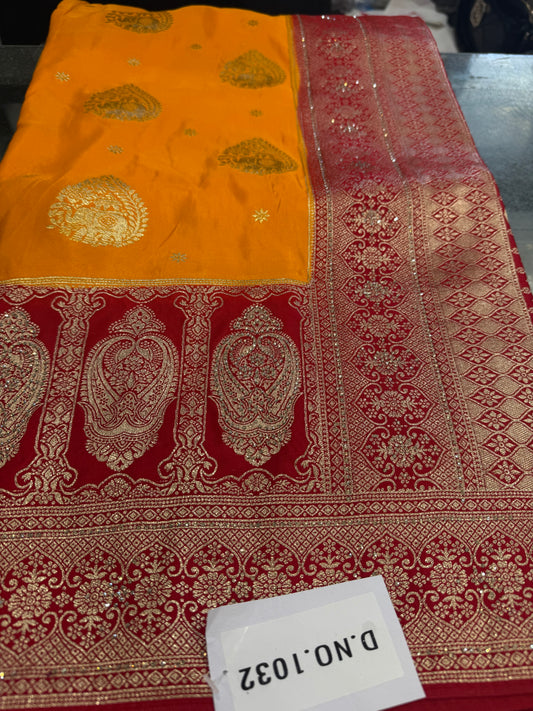 Beautiful designer pure silk saree