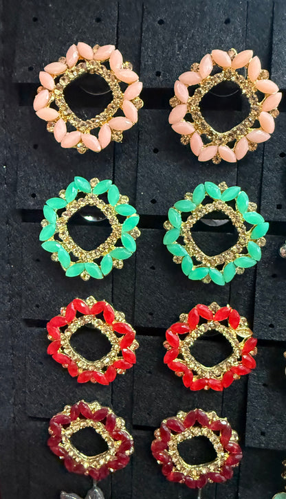Beautiful designer studs earing