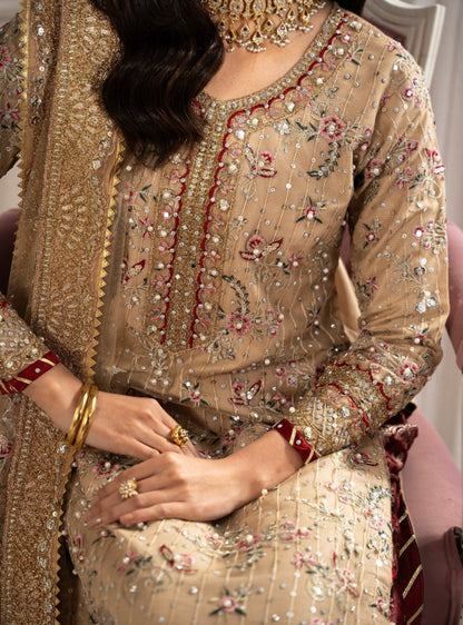 Beautiful designer plazo suit