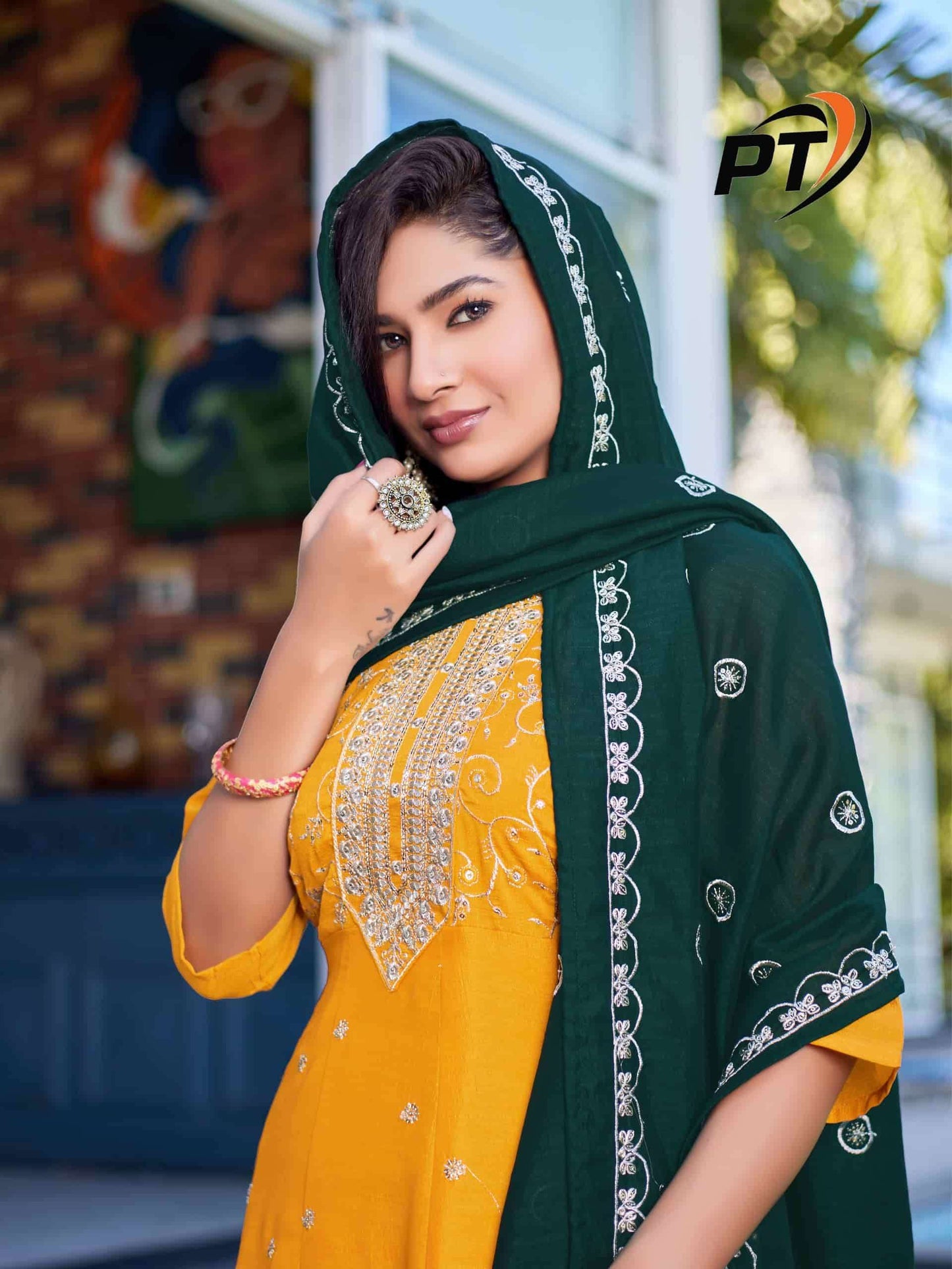 Beautiful designer Kurti pants dupatta