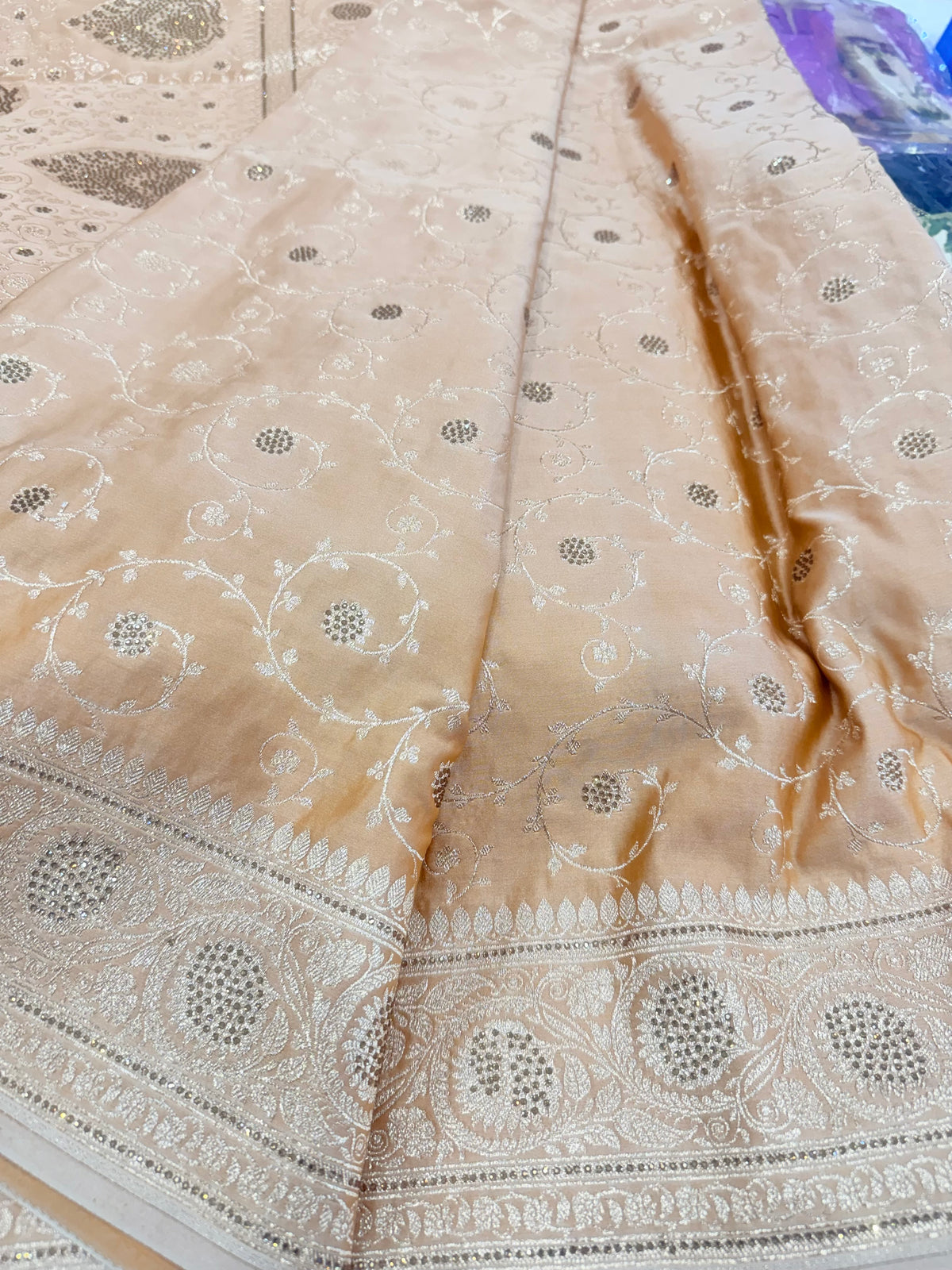 Beautiful designer pure silk saree