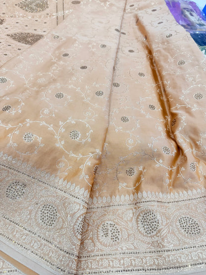 Beautiful designer pure silk saree