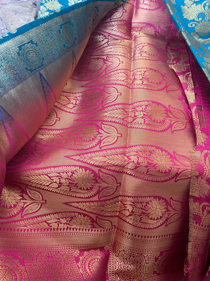 Beautiful designer silk saree