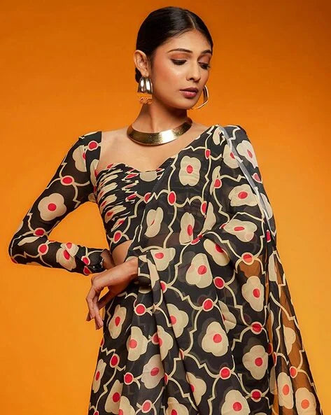 Beautiful designer celebrity inspired saree