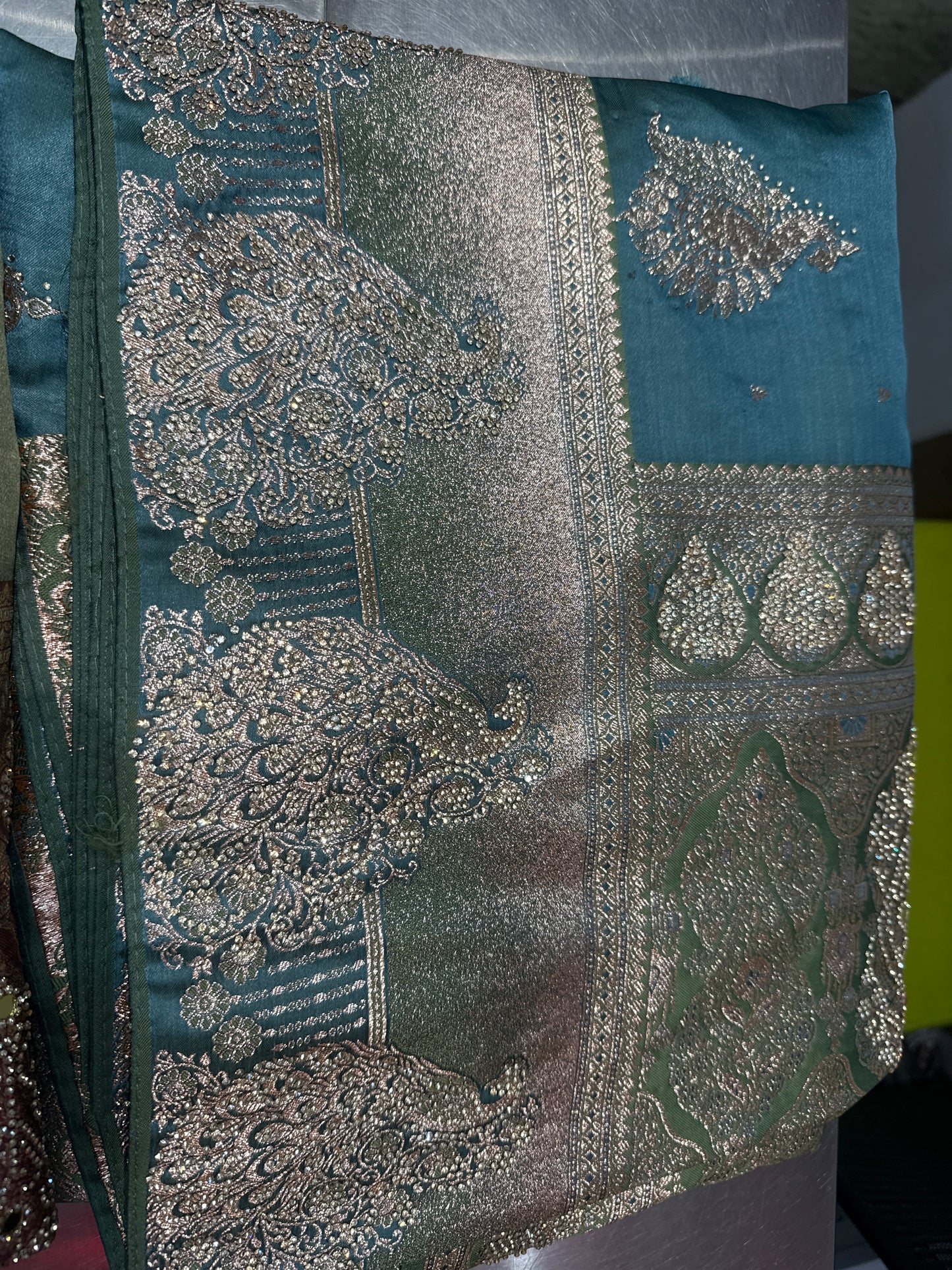Beautiful designer pure silk saree