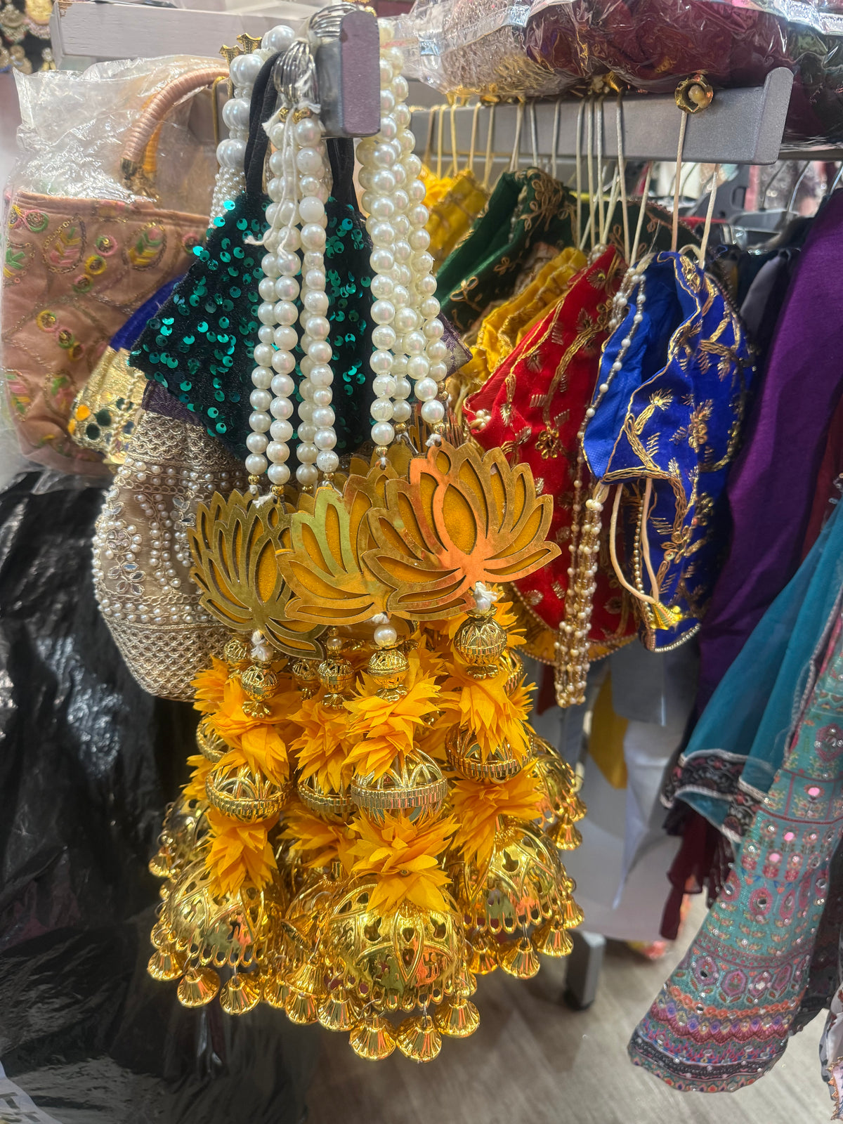 Lotus Hanging Toran Latkan for Door & Pooja Room Decoration