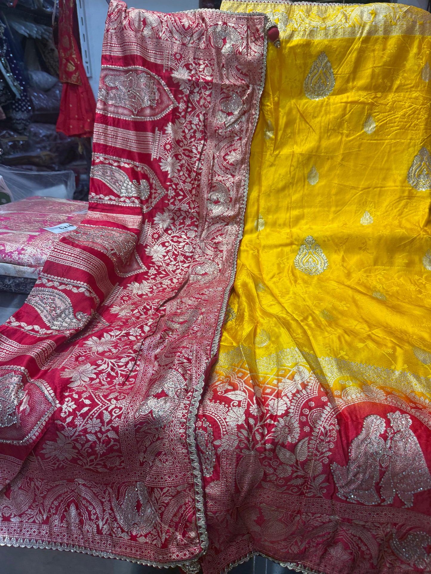 Beautiful designer pure silk saree