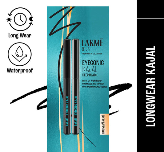 Lakmē 9 To 5 Eyeconic Kajal Twin Pack