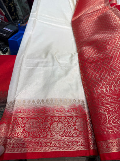 Beautiful designer silk saree