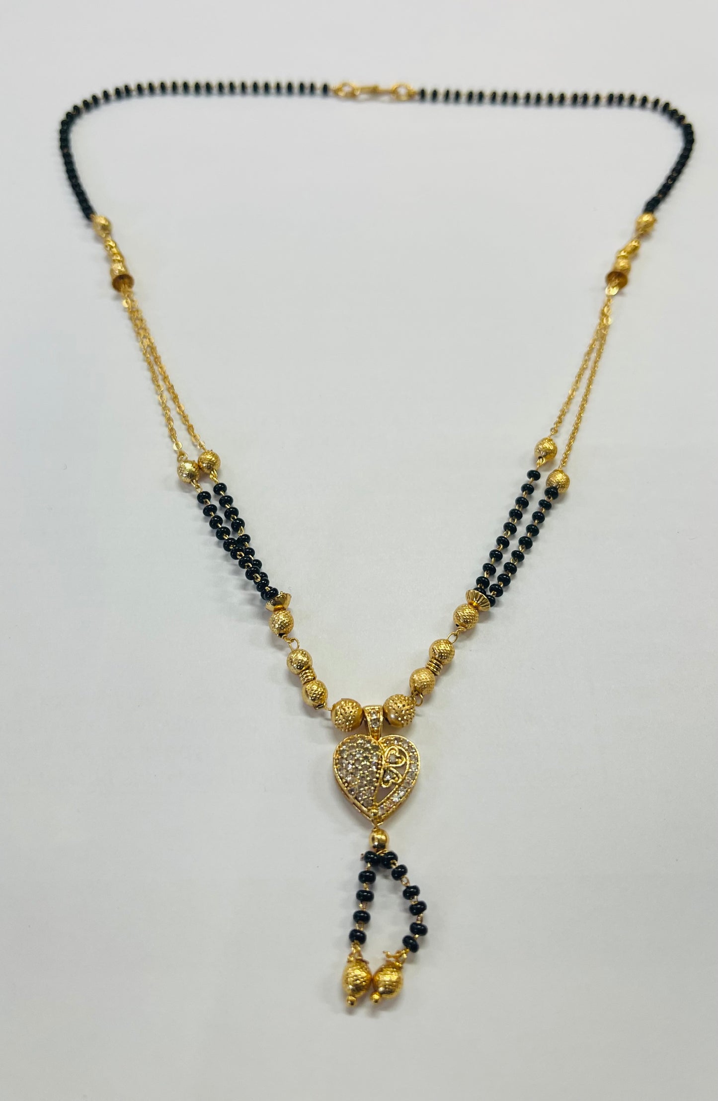 Beautiful designer American diamond mangalsutra