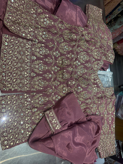 Beautiful designer plazo suit