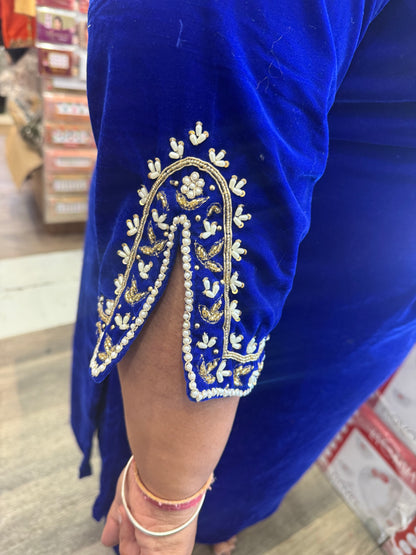 Beautiful designer plazo suit