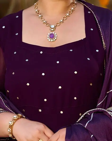 Beautiful designer anarkali suit