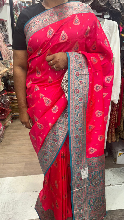 Beautiful designer silk saree