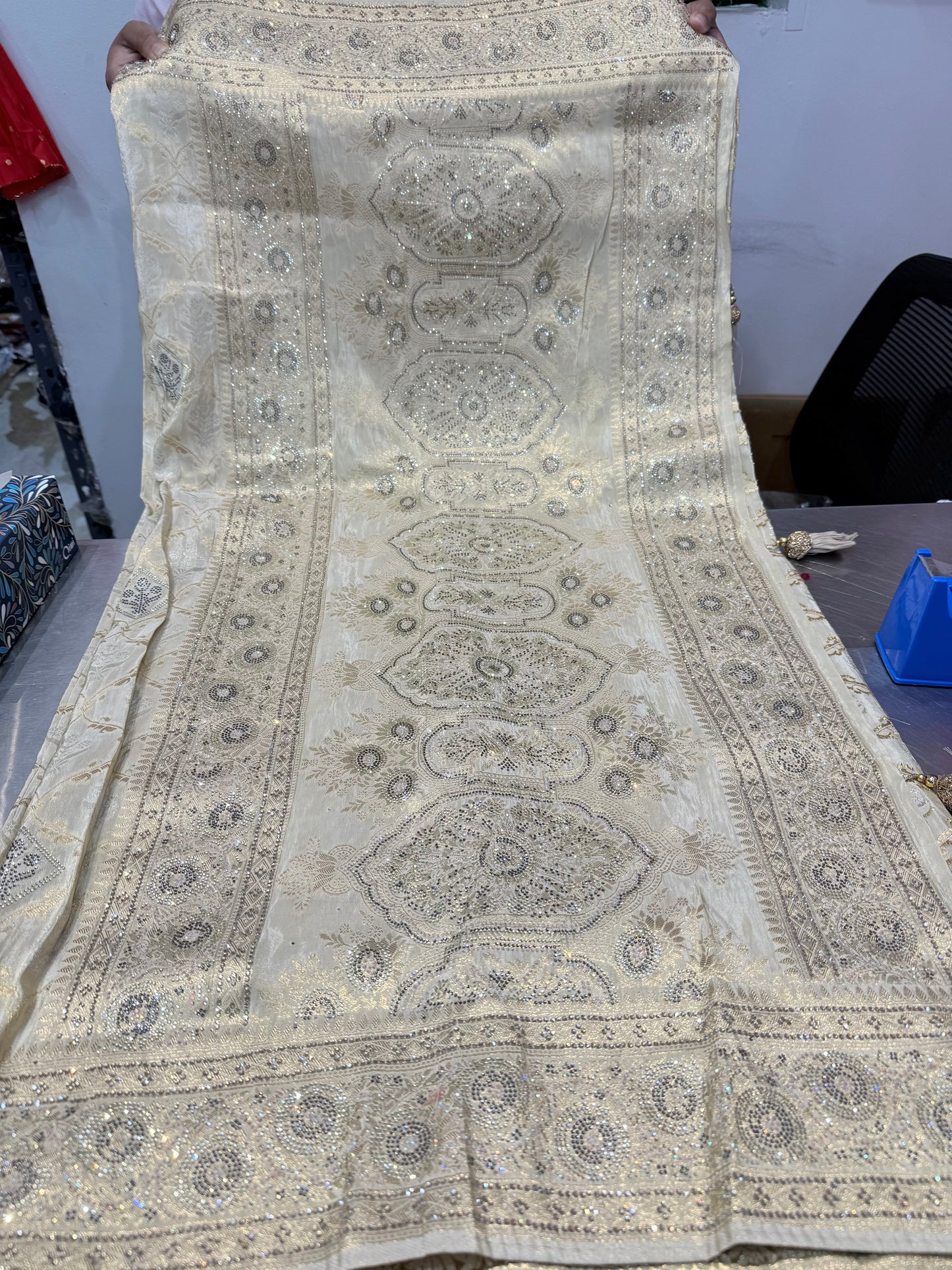 Beautiful designer pure silk saree