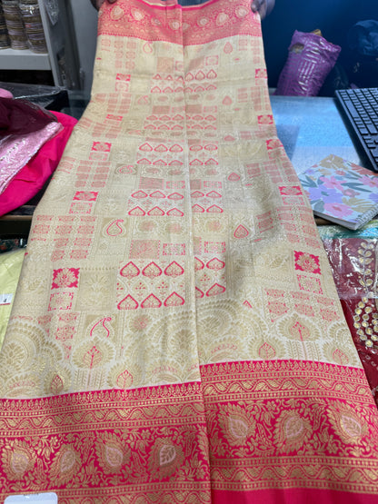 Beautiful designer silk saree
