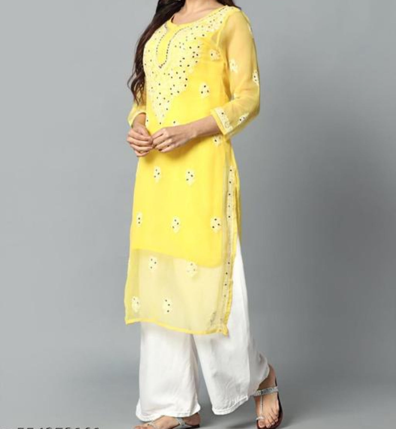 Beautiful designer mirror Kurti