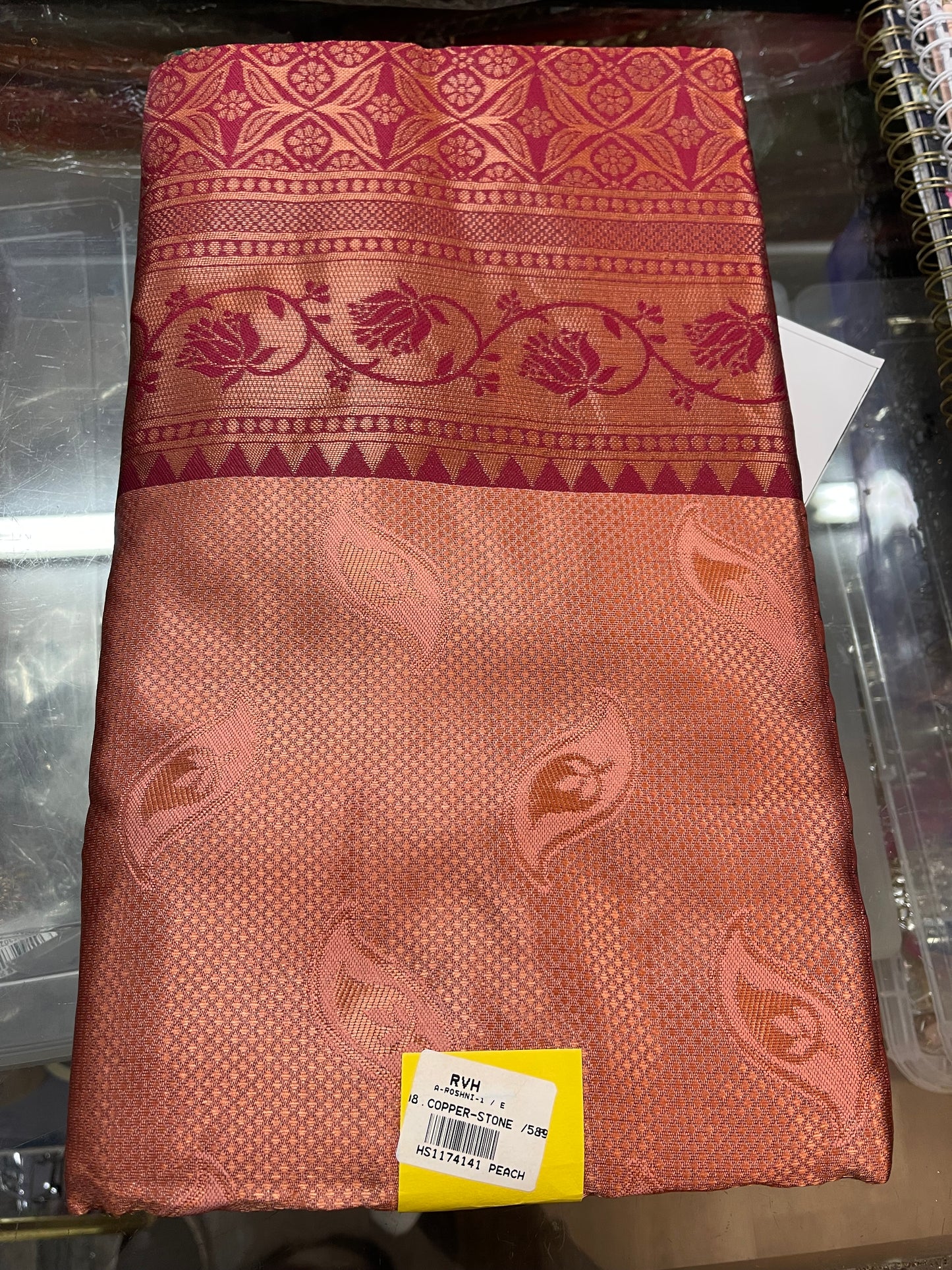 Beautiful designer silk saree