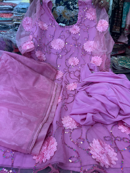 Beautiful designer Churidar suit