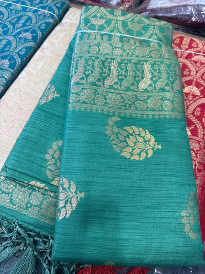 Beautiful designer silk saree