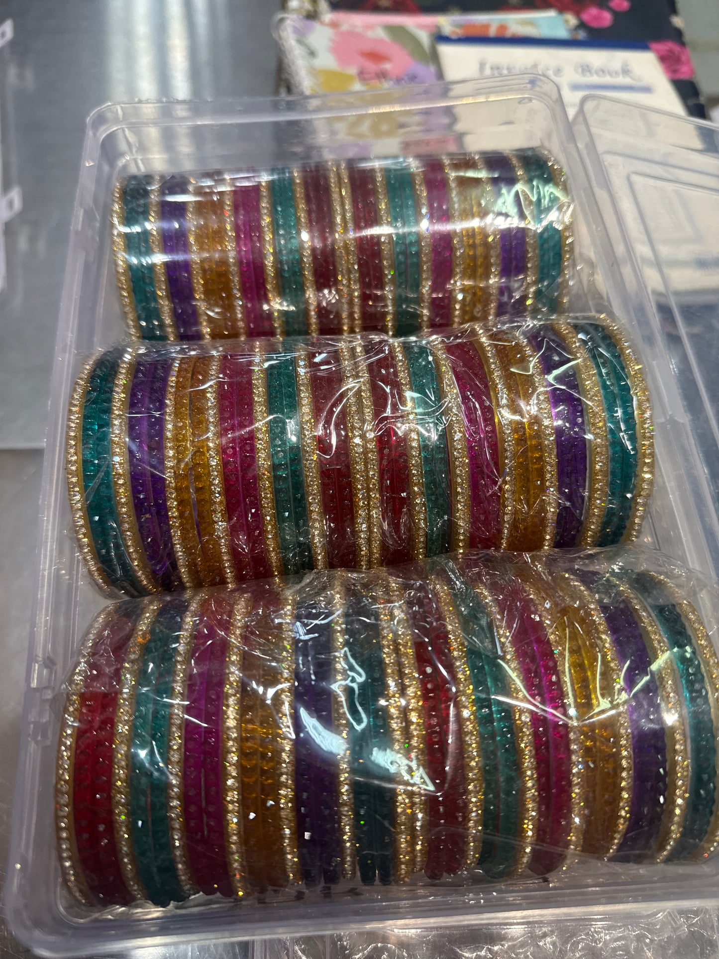 Beautiful designer raindrops bangles