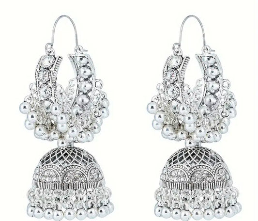 Beautiful designer jhumki earrings