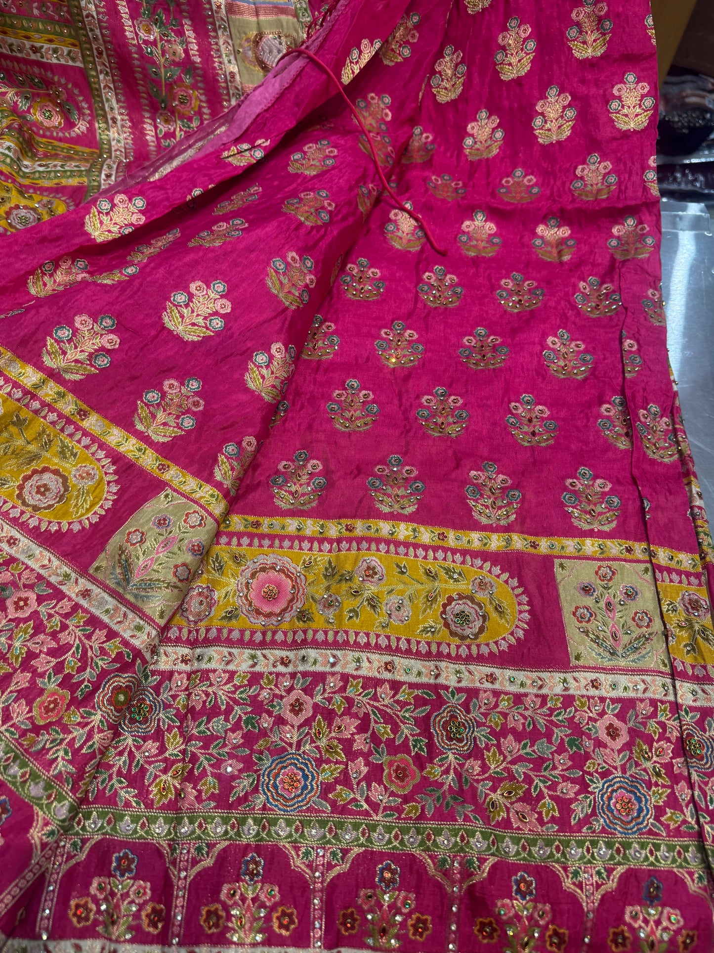 Beautiful designer saree with readymade blouse