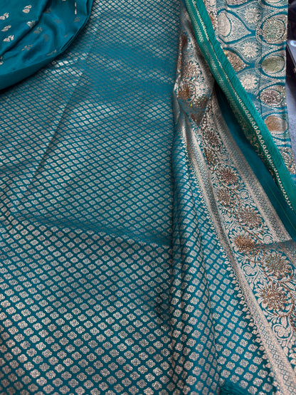 Beautiful designer pure silk saree