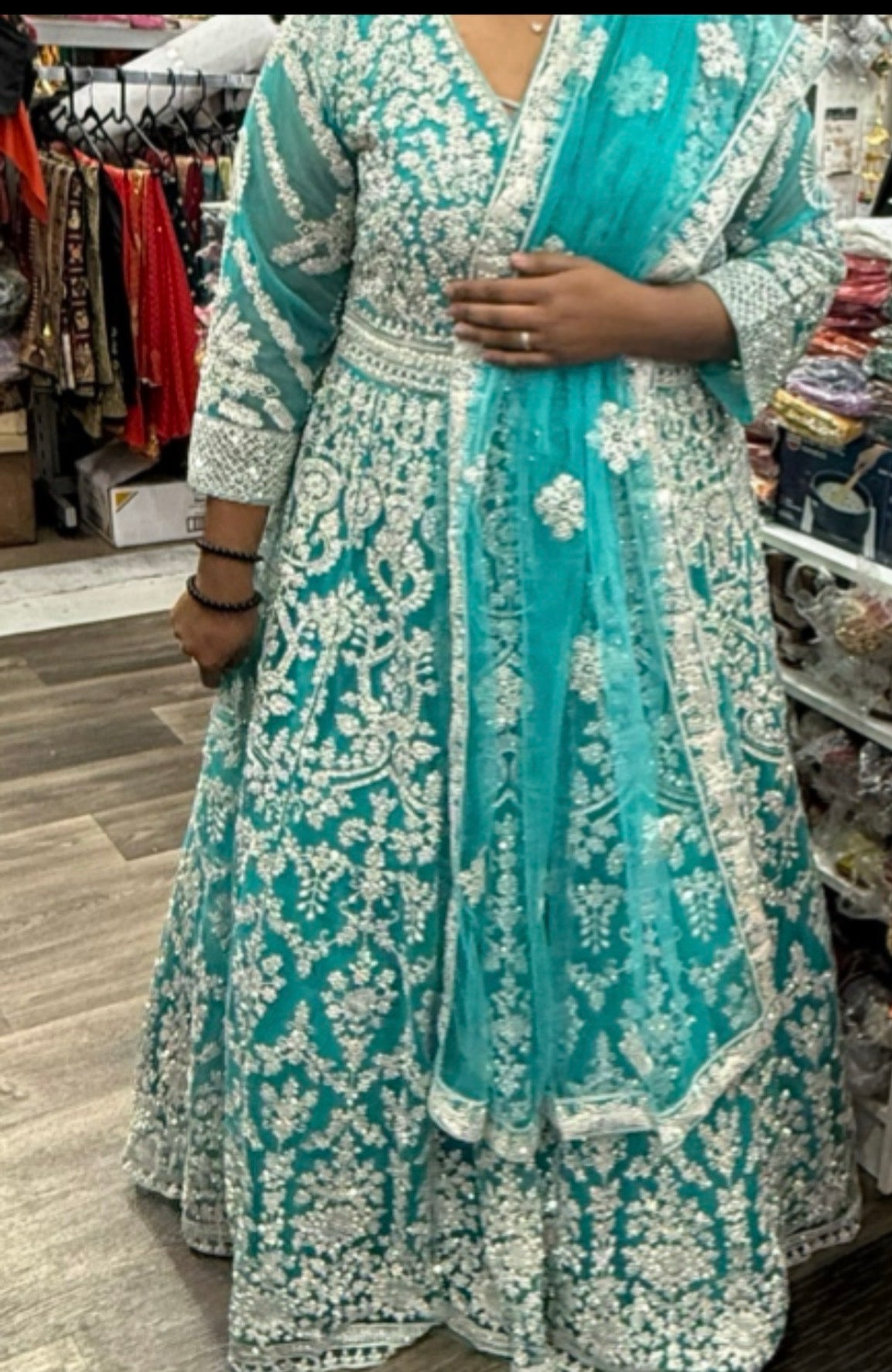 Beautiful designer anarkali suit