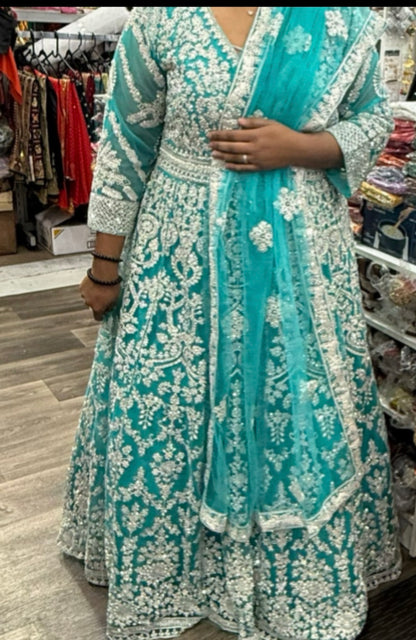 Beautiful designer anarkali suit