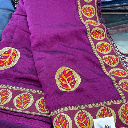 Beautiful designer silk saree