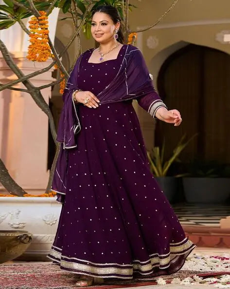 Beautiful designer anarkali suit