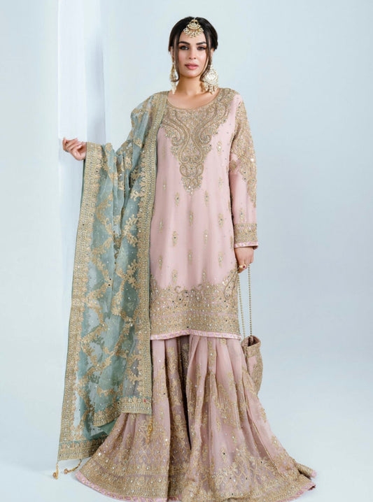 Beautiful designer gharara suit