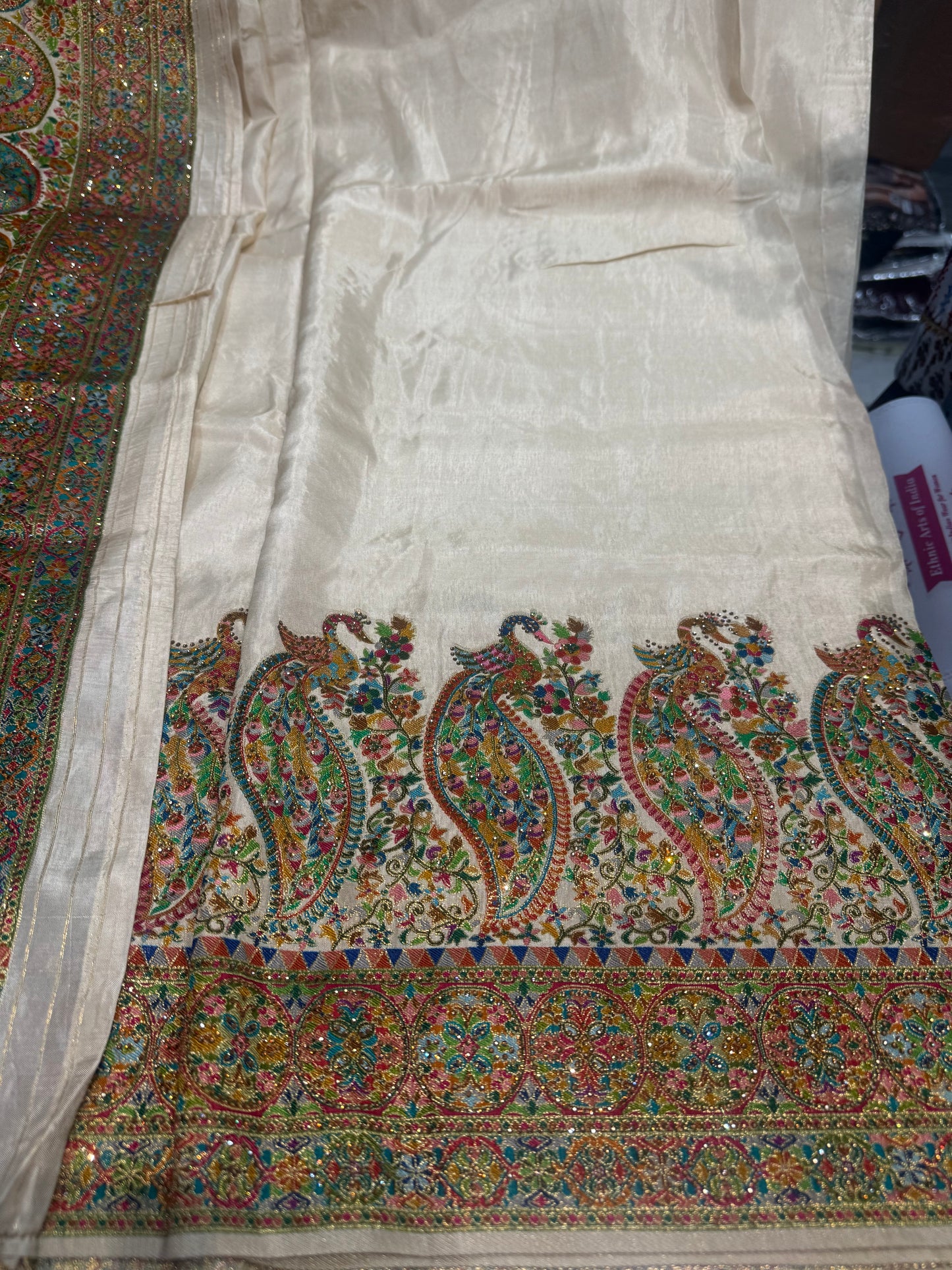 Beautiful designer Pure Kanni Silk Woven Sarees with Sabysachi Border