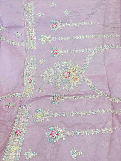Beautiful designer silk lengha saree