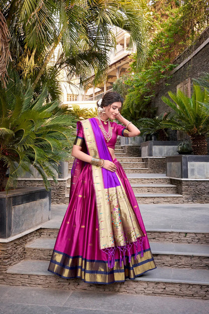 Beautiful designer lengha choli suit