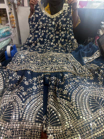 Beautiful designer sharara suit