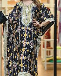 Beautiful designer kaftan with pants