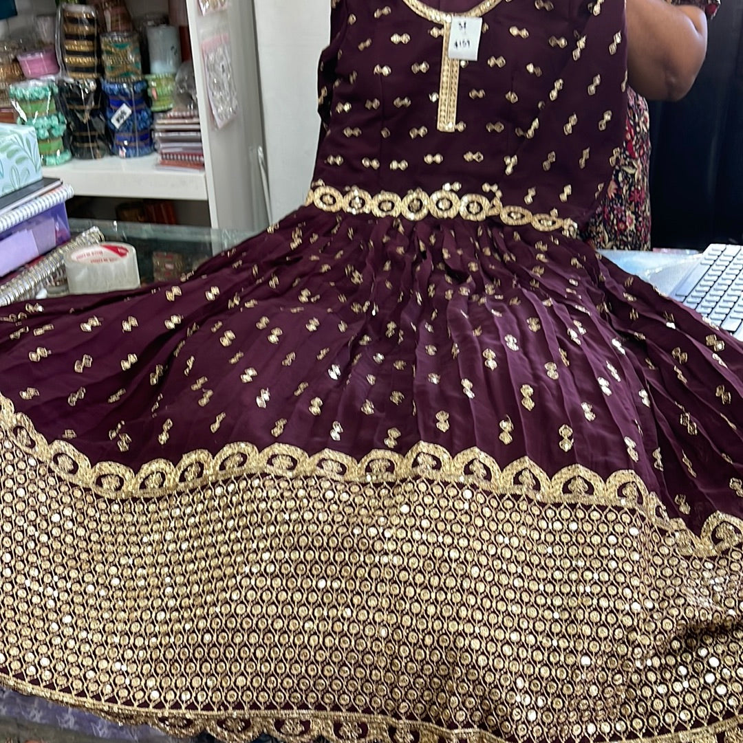 Beautiful designer anarkali suit