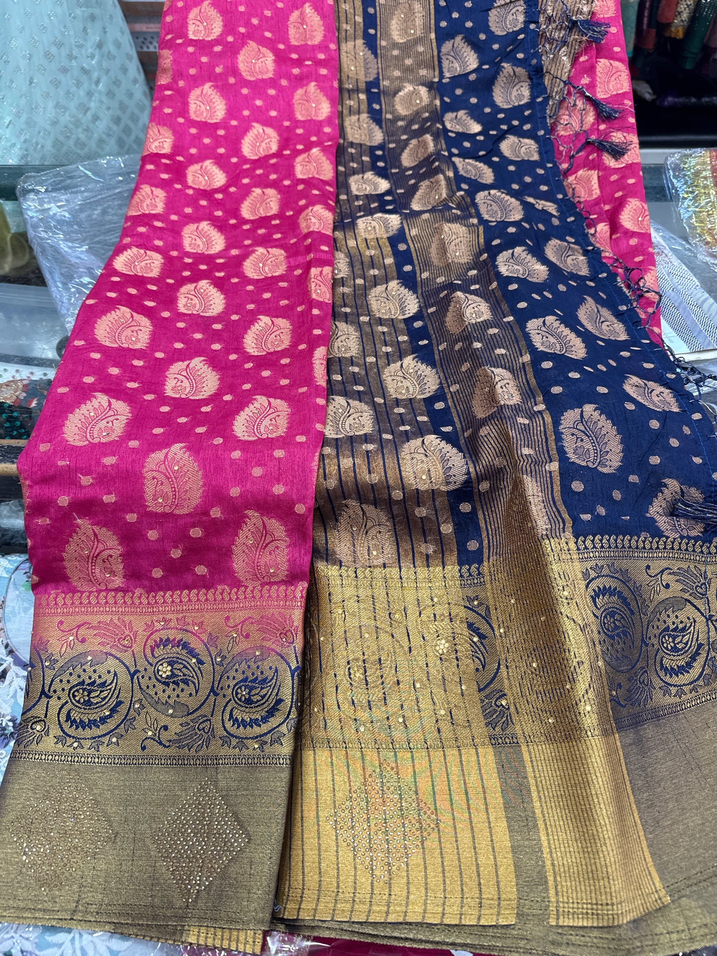 Beautiful designer silk saree
