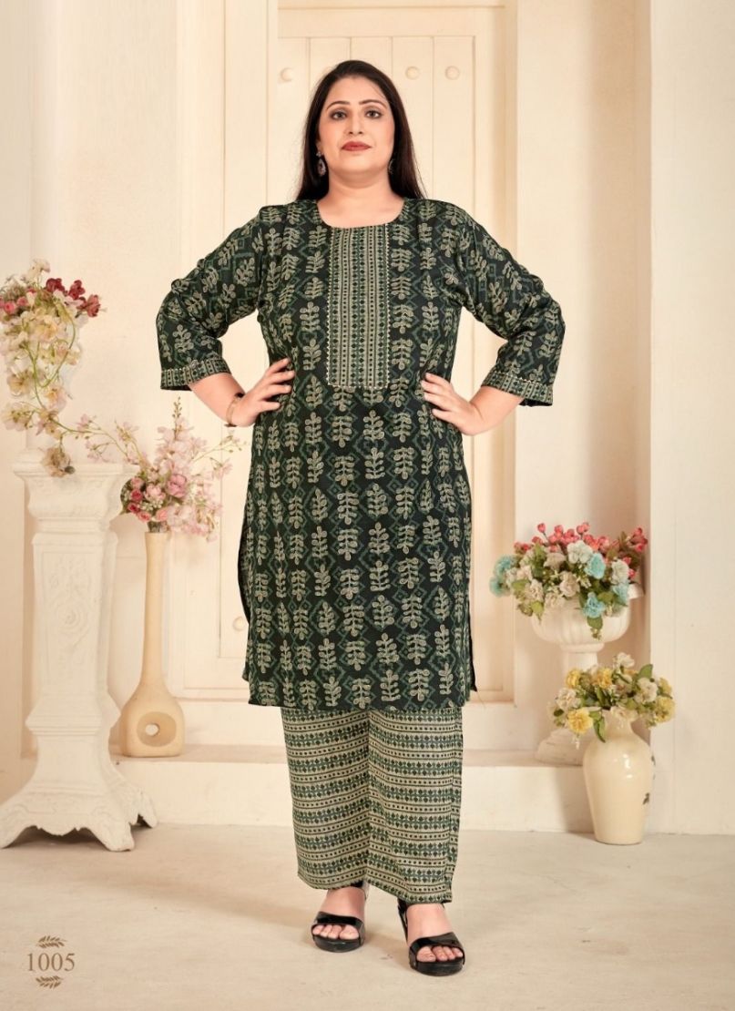 Beautiful designer kurti plazo