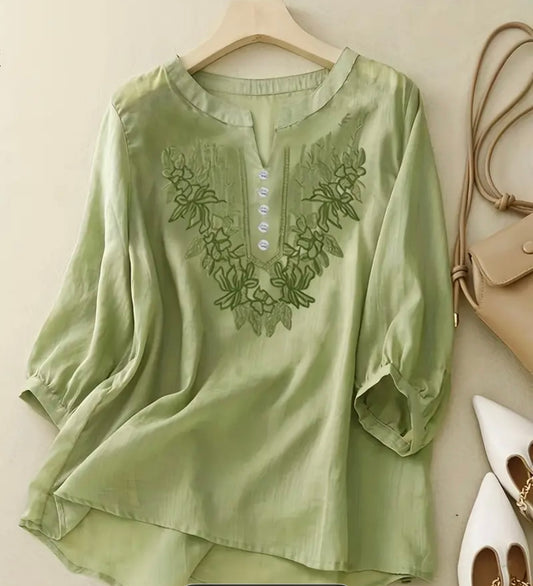 Beautiful designer embroidery short Kurti