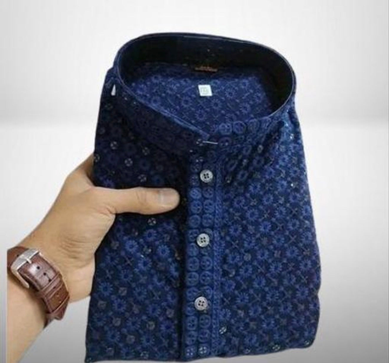 Beautiful designer chickenkari kurta pyjama