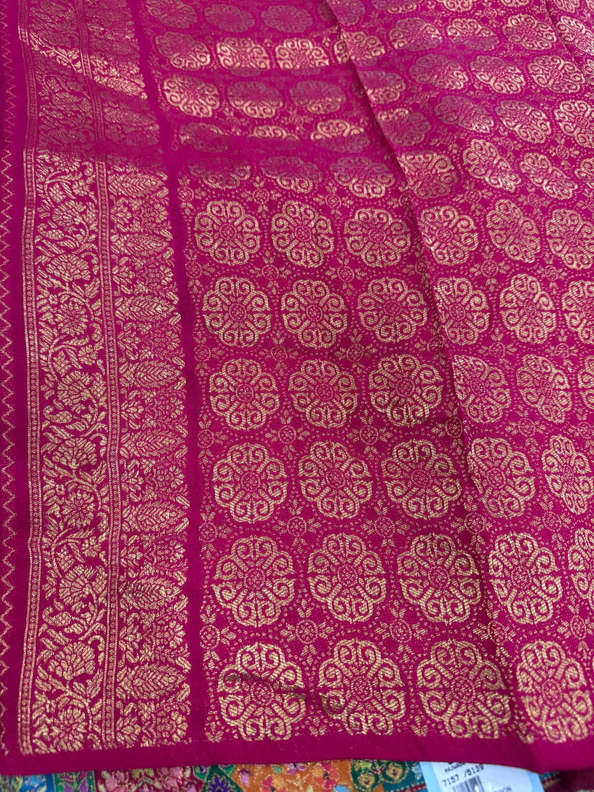 Beautiful designer pure silk saree