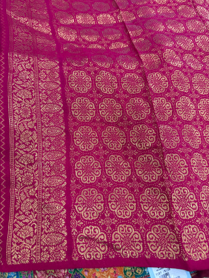 Beautiful designer pure silk saree